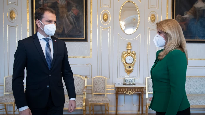 Igor Matovič a Zuzana Čaputová