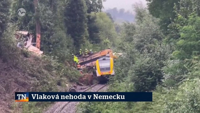 V Nemecku sa vykoľajil vlak. Hlásia mŕtvych a veľa zranených