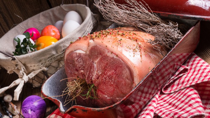 Veľkonočná šunka - ilustračná snímka.