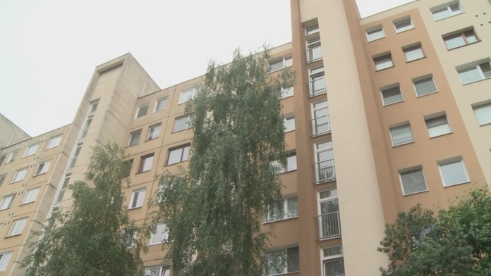 Panelák na košickom sídlisku