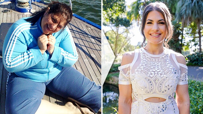 Melissa Mouawadová pred a po schudnutí.