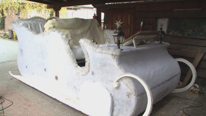 Škodovka, ktorú jej majiteľ premenil na Mrázikove sane.