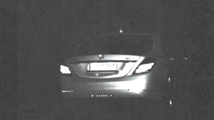 Auto Srba, ktorý išiel 201 km/h a chytili ho policajti.