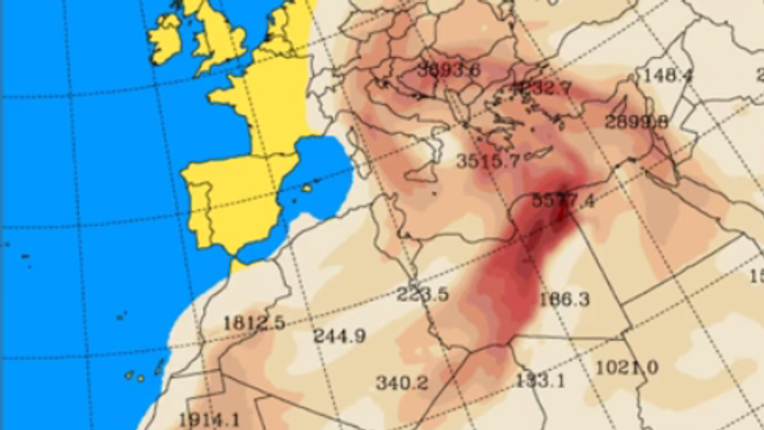 Posun prachových častíc