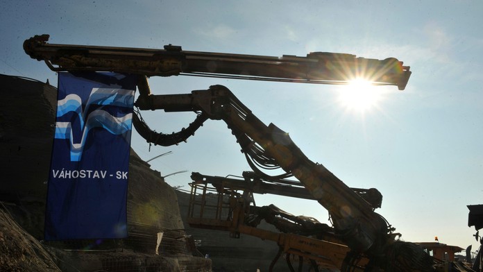 Stavba tunela Svrčinovec