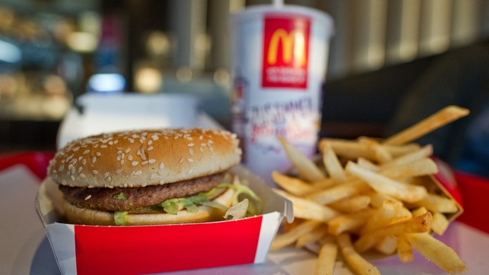 Hamburger. Ilustračná snímka. 