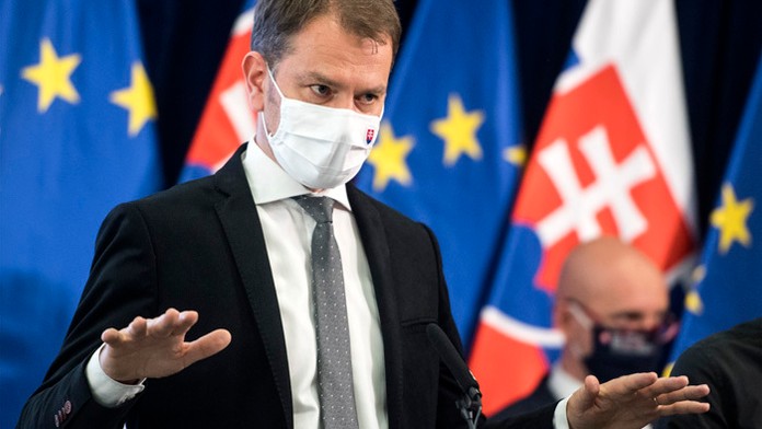 Premiér Igor Matovič.
