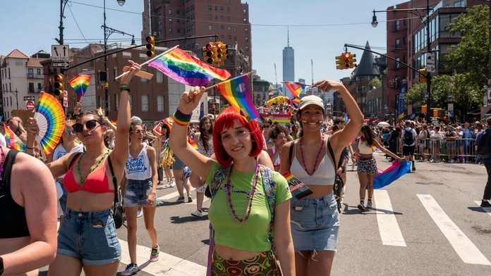 Pochod PRIDE v New Yorku sa konal prvýkrát po pandémii v júni 2022.