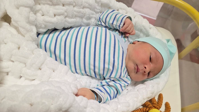 V Komárne sa narodil poriadny chlapisko. Jeho váha prekvapila aj nemocnicu