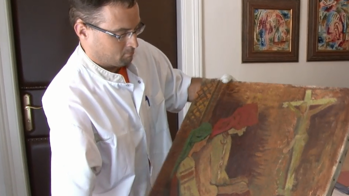 Obraz Miloša Alexandra Bazovského