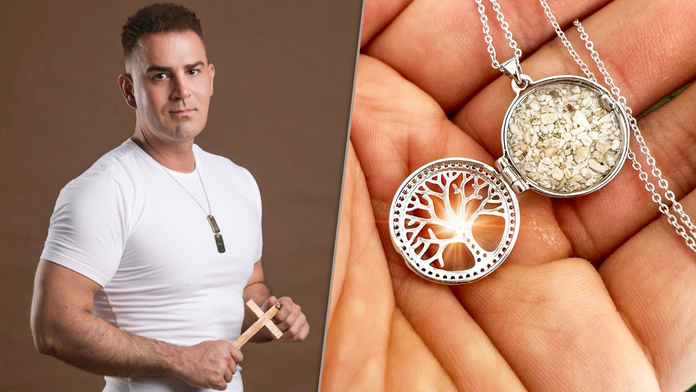 Tomáš Stríž z pohrebnej služby pomáha pozostalým vytvárať spomienkové predmety z popola