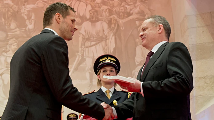 Michala Handzuša ocenil prezident Andrej Kiska.
