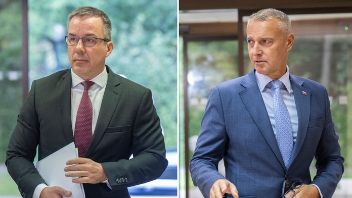 Erik Tomáš a Richard Raši