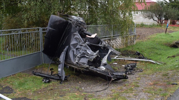 Hrôzostrašná nehoda.