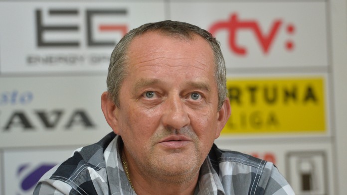 Prezident Spartaka Myjava Pavel Halabrín.