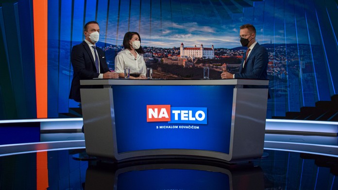 Erik Tomáš a Jana Bittó Cigániková v Na telo.