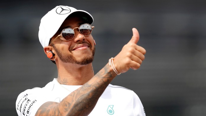 Lewis Hamilton.