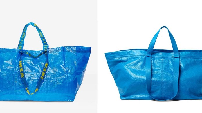 Modrá taška z Ikea a Francúzska