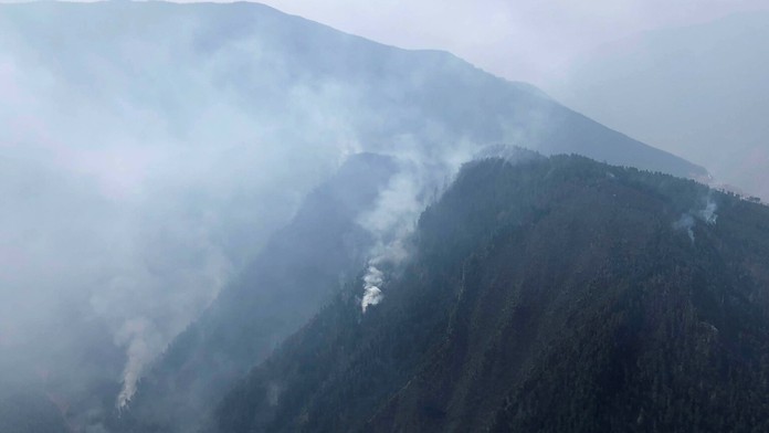 Auto, v ktorom našli obhorené telo.