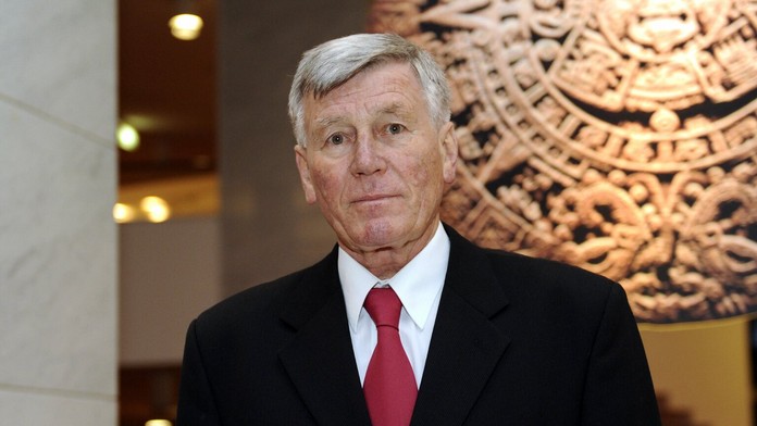 Z vyhlásenia ankety Športovec roka 2012: Športová legenda, ktorou sa stal futbalista Jozef Adamec.