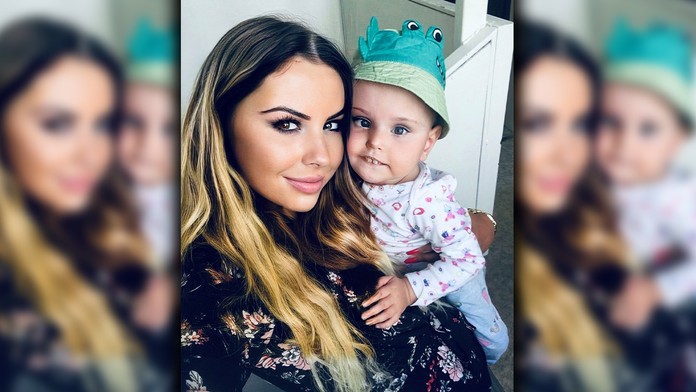 Alexandra Hovancová s Terezkou