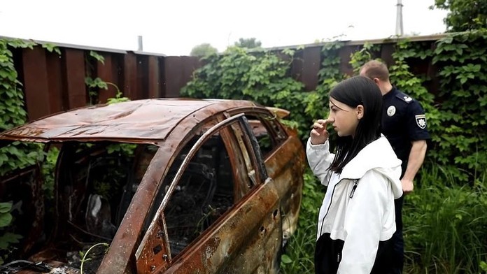 Dievča z rozstrieľaného auta na Ukrajine: Predstierala smrť, čím si zachránila život