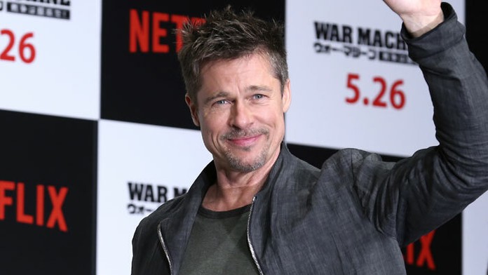 Brad Pitt na tlačovej konferencii v Tokiu