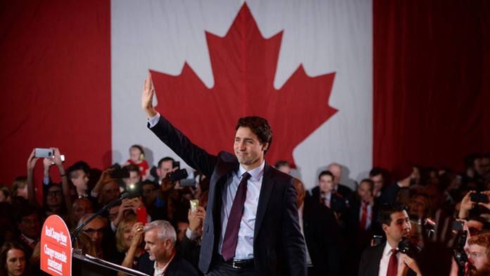 Kanadská liberálna strana pod vedením Justina Trudeaua zvíťazila v pondelkových parlamentných voľbách.