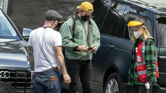 Ryan Gosling počas natáčanie nového akčného filmu