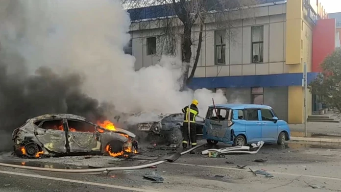 VIDEO: Odvetný úder Ukrajincov v centre Belgorodu. Obetí už je 18, sú medzi nimi aj deti, hlásia Rusi