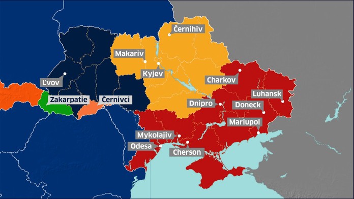 Budeme svedkami nového rozdelenia sveta? Rusi chcú Ukrajinu deliť, Ukrajinci sa územia nevzdajú