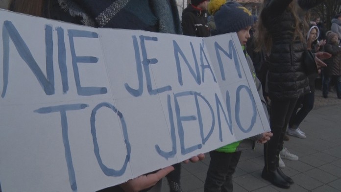 Bratislavský protest.