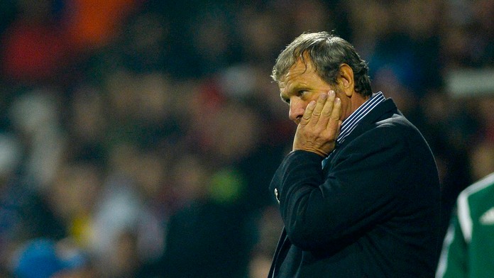 Ján Kozák po zápase s Bieloruskom.