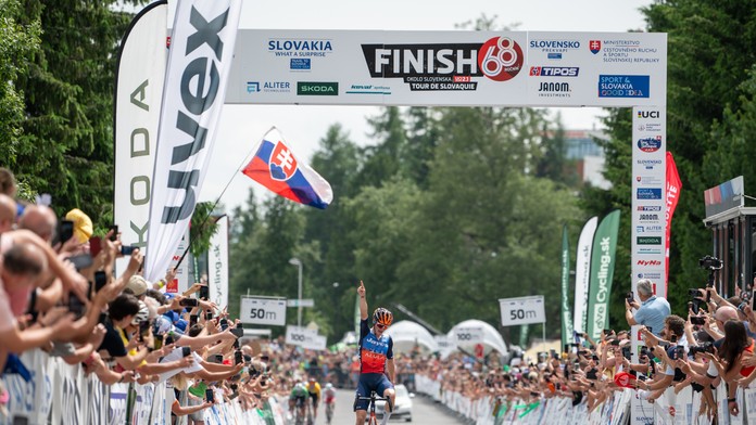 Dojazd na Štrbskom Plese na Okolo Slovenska 2024