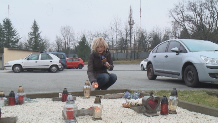 Pamätník obetiam nehôd.