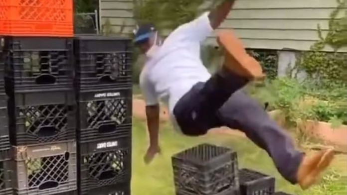 Milk Crate Challenge.