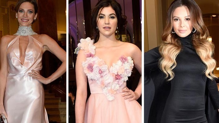 Andrea Verešová, Celeste Buckingham a Monika Bagárová.