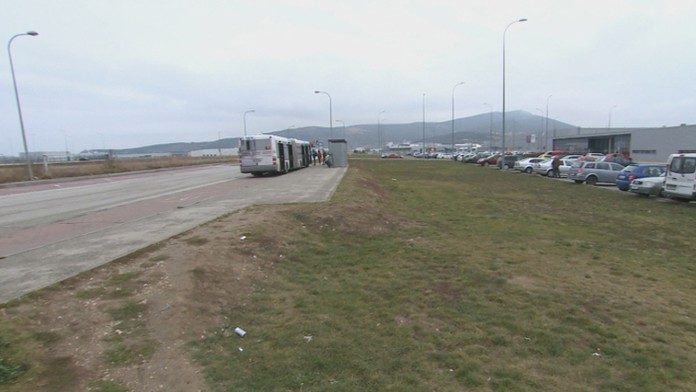 Priemyselný park pri Nitre.