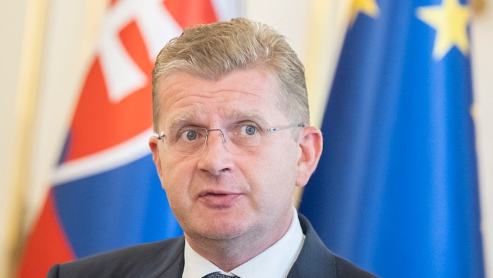 Na snímke podpredseda NR SR Peter Žiga (Hlas-SD).