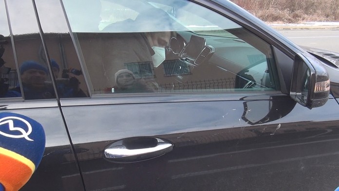 Ladislav Bašternák po prepustení z väzenia.