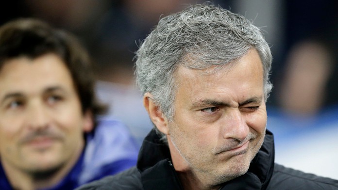Tréner Chelsea Jose Mourinho. 