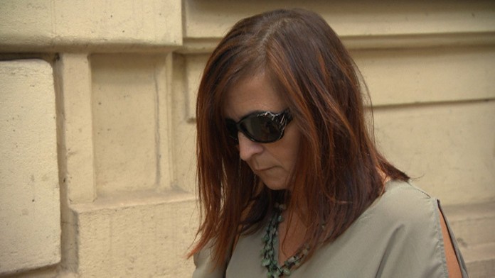 Vdova po pilotovi havarovaného lietadla AN-24 v obci Hejce Norbertovi Kumančíkovi.