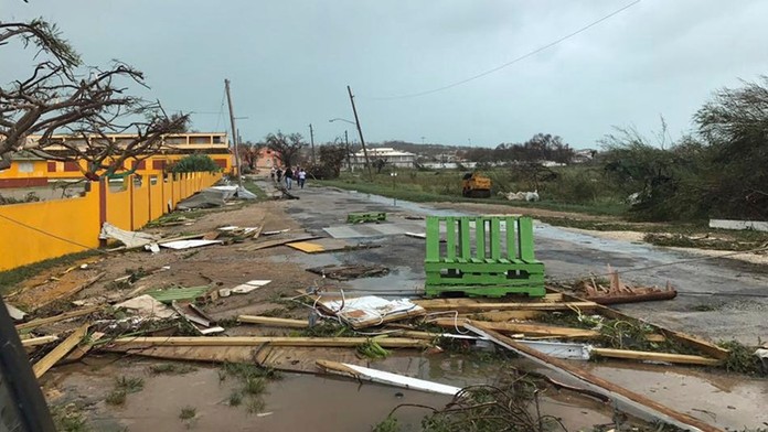 Škody po hurikáne Irma
