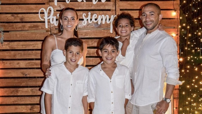 Michaela Gargano s rodinou