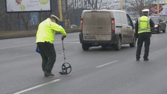Miesto, na ktorom sa stala nehoda.