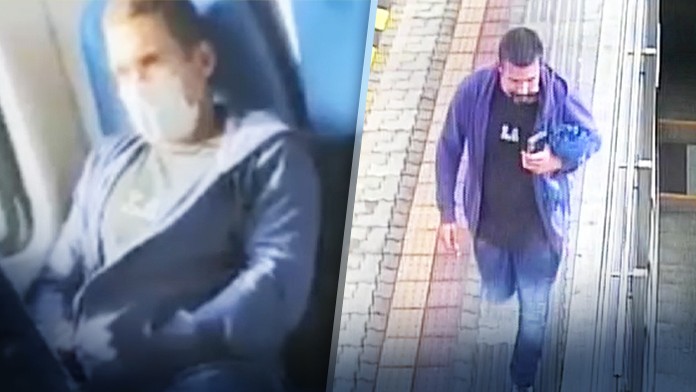 Exibicionista z vlaku na trase Dunajska Streda - Bratislava.