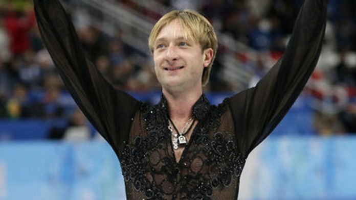 Jevgenij Pľuščeko na ZOH v Soči v roku 2014.