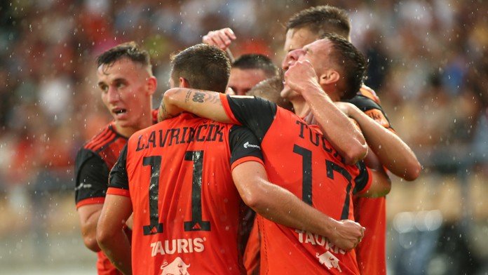 Kanonáda pod Čebraťom. Ružomberok vstúpil do pohárovej Európy dominantným víťazstvom