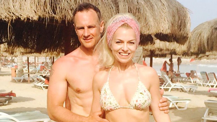 Zlatica Švajdová Puškárová a Patrik Švajda so synom Leom