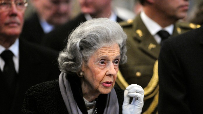 Kráľovná Fabiola na archívnej snímke